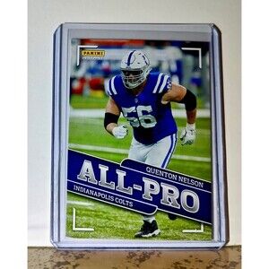 Quenton Nelson 2020 Panini All-Pro NFL #9 Football Card 1/241 Indianapolis Colts